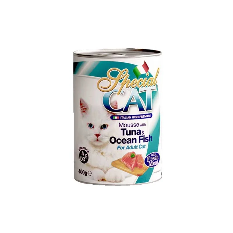 Special Cat Mousse Thon & Poissons de Mer  400 gr