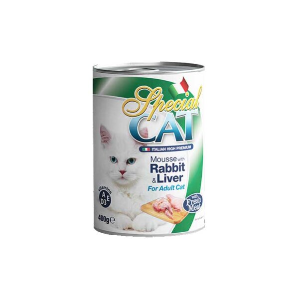 Special Cat Mousse Lapin & Foie 400 gr