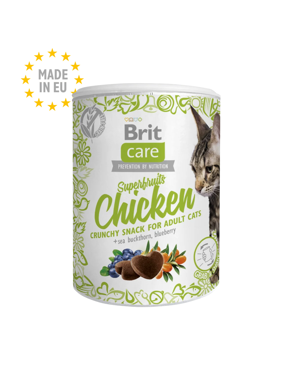 Brit Care Cat Snack Superfruits Chicken 100 G