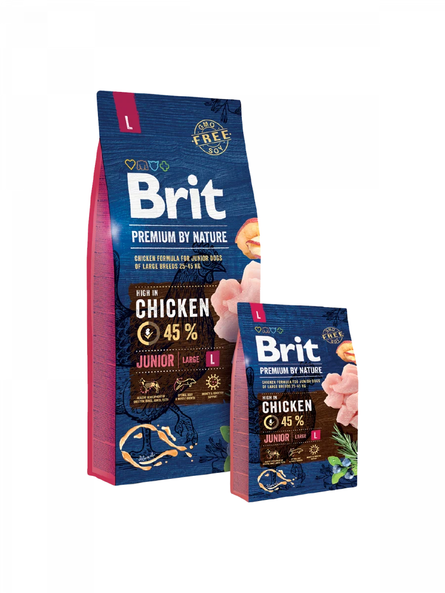 Brit Premium by Nature Chien Junior Large 15 Kg