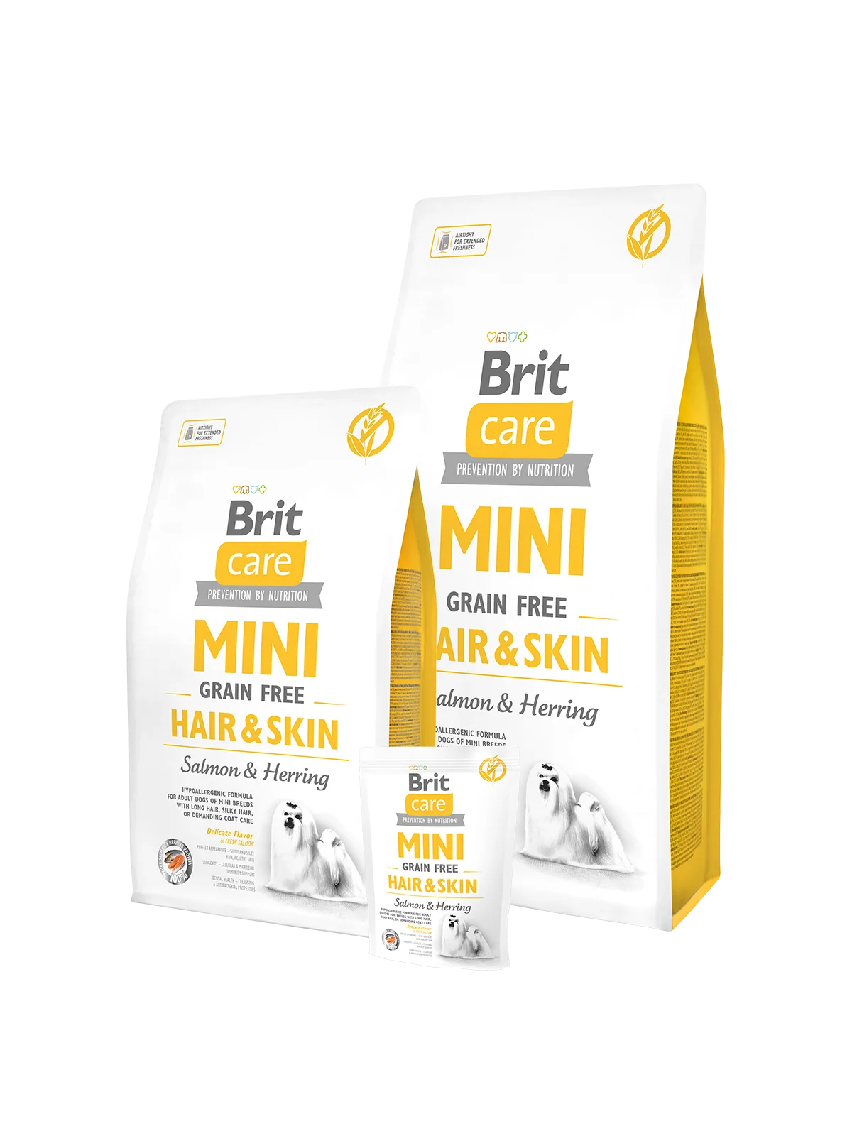 Brit Care Mini Grain Free Chien Hair & Skin 2 Kg