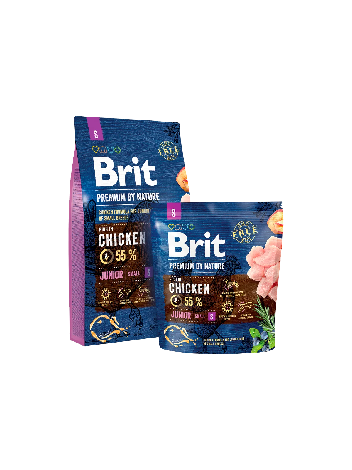 Brit Premium by Nature Aliment Sec Chien Junior Small 3 Kg