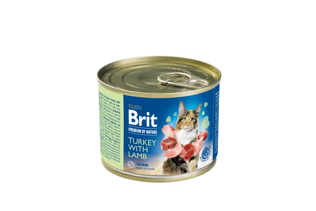 Brit Premium by Nature Chat Turkey with Lamb 200 g