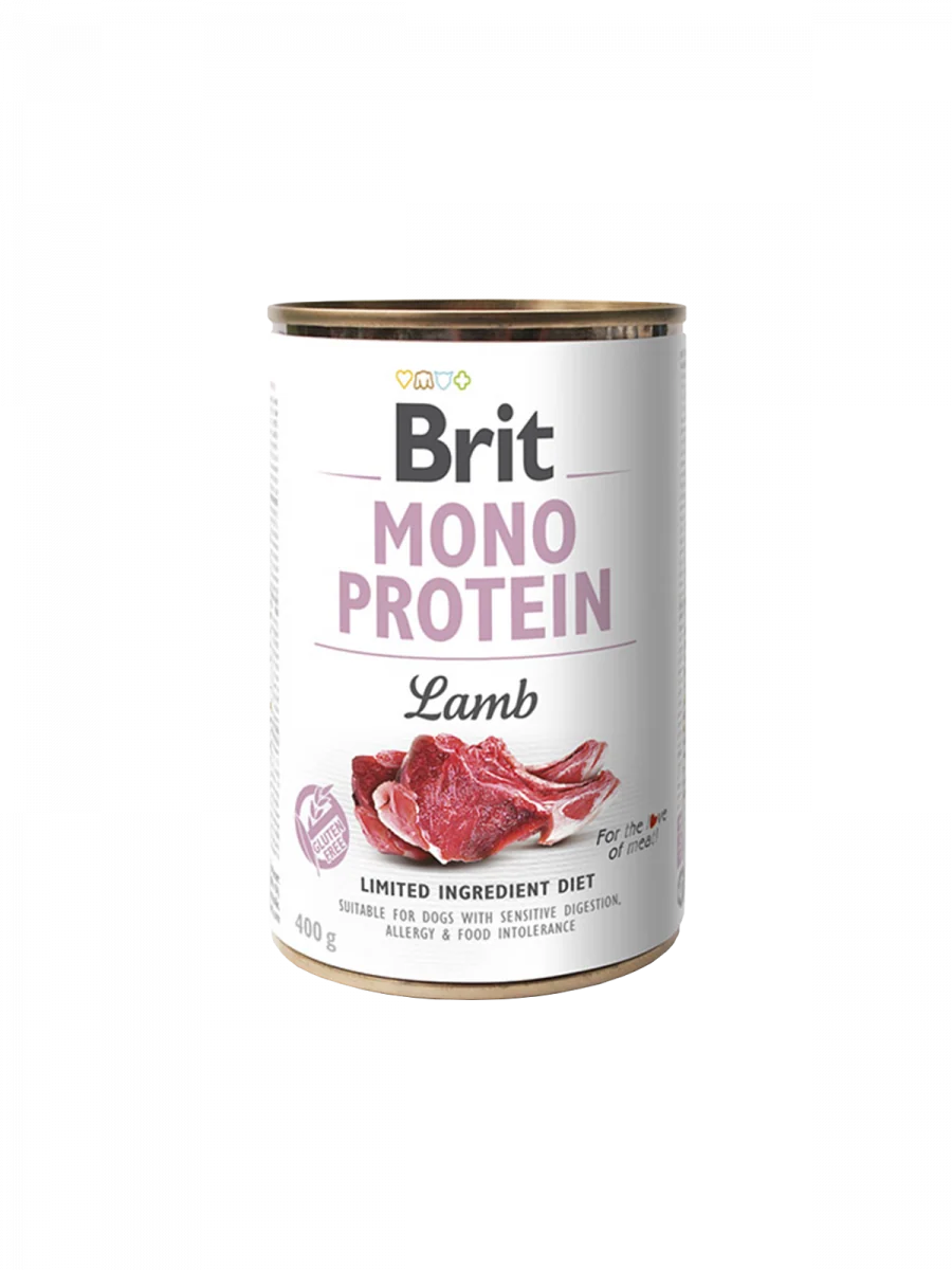 BRIT MONO PROTEIN Chien AGNEAU & RIZ 400 GR