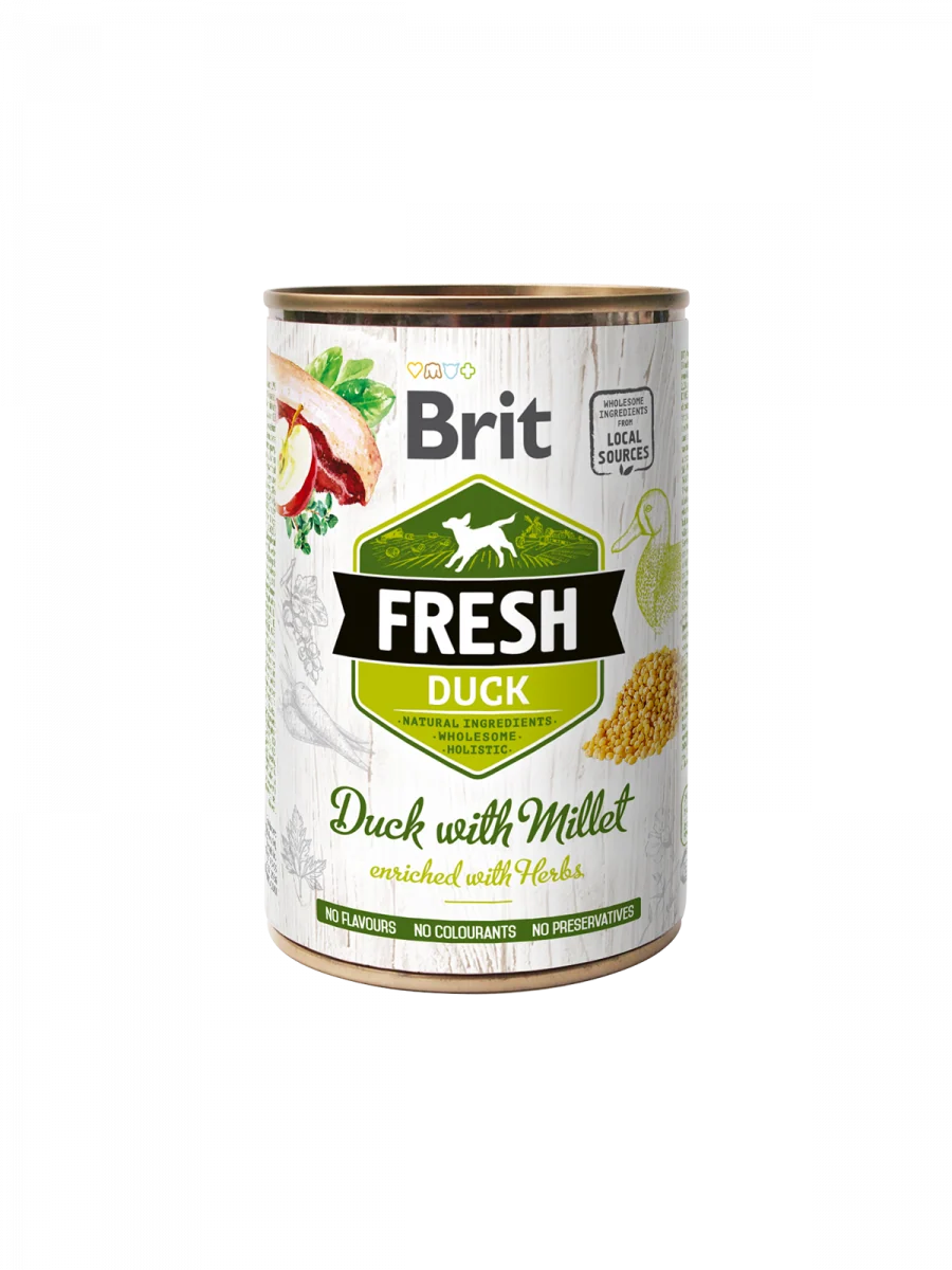 Brit Chien Fresh Duck with Millet 400 G