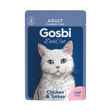 Gosbi DELICAT Aliment Humide Chat Kitten Chicken Loaf 70 G