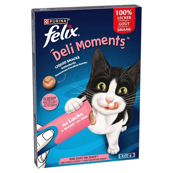Felix Deli Moments au Saumon (4 x 10g)