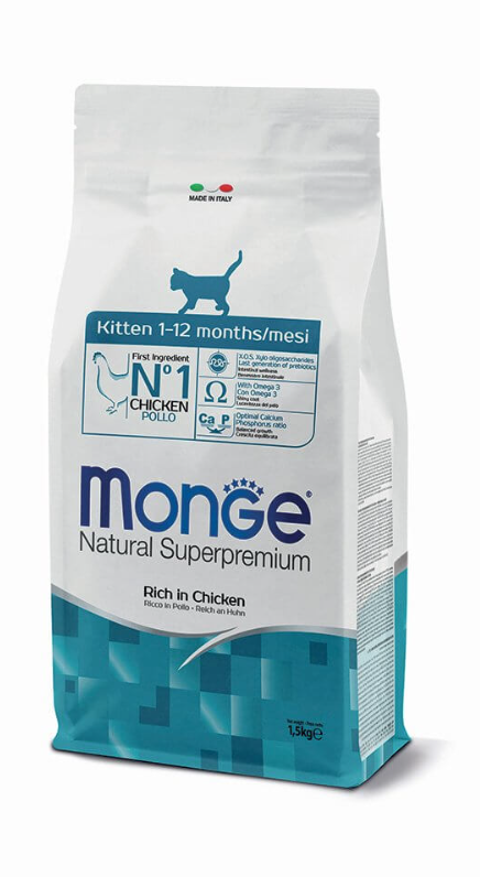 Monge Kitten Natural Superpremium ( 400G-1.5Kg-10Kg ) (400 gr)
