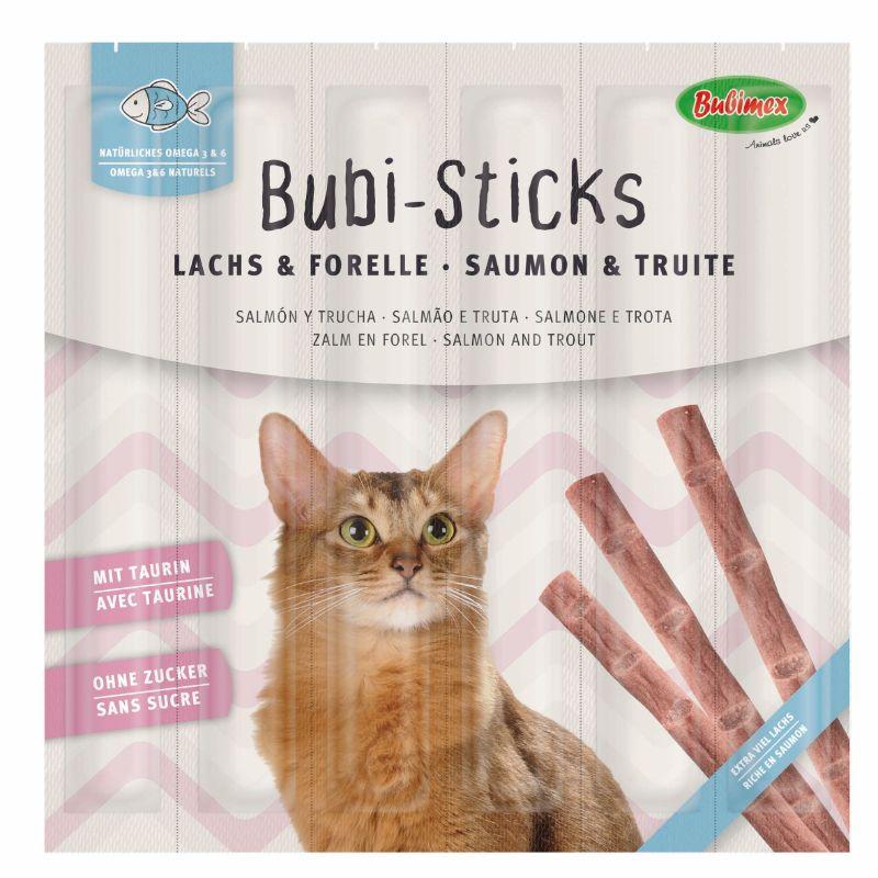 Bubimex Sticks *6 Bubi Sticks 30G (Saumon)