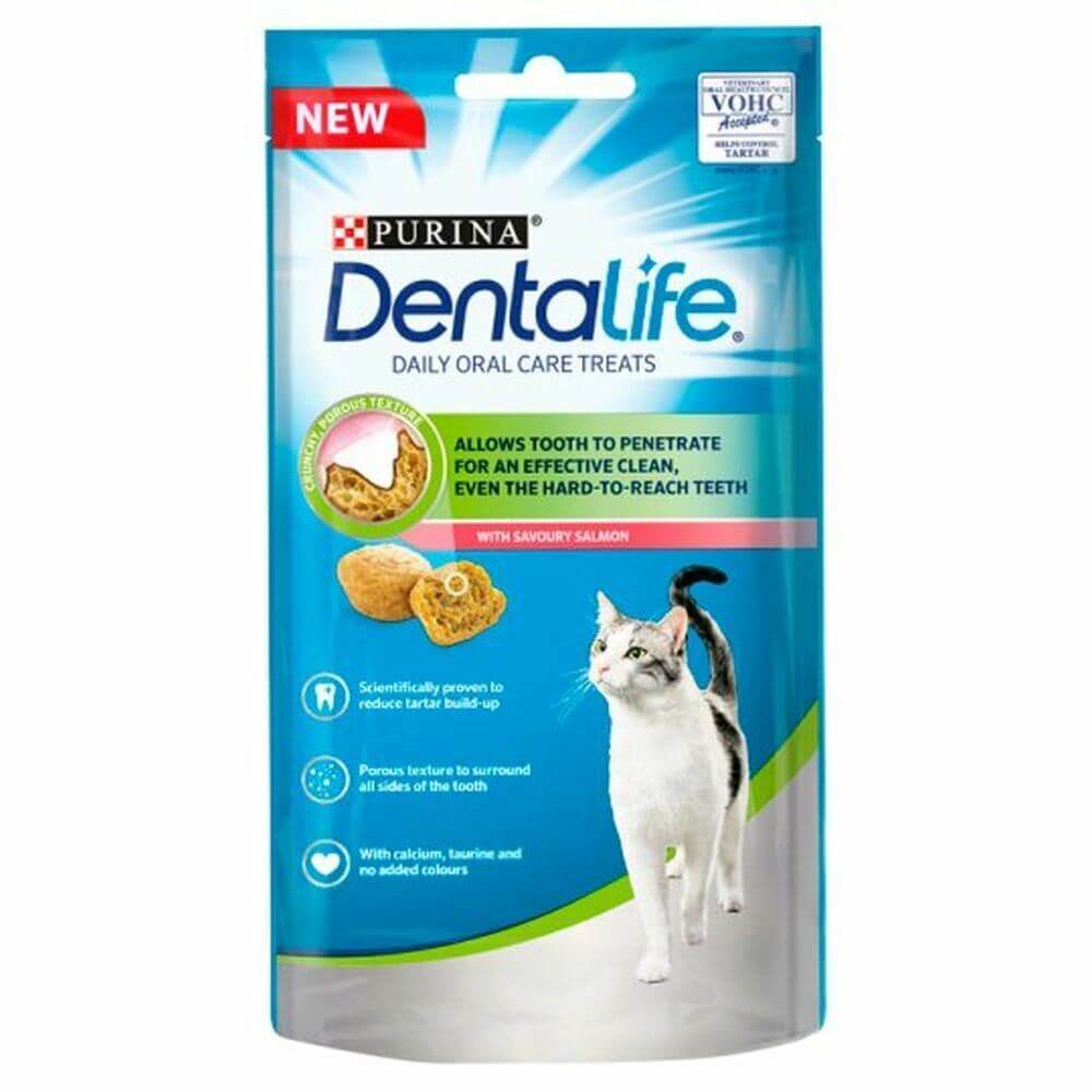 Dentalife Chat Saumon 40g