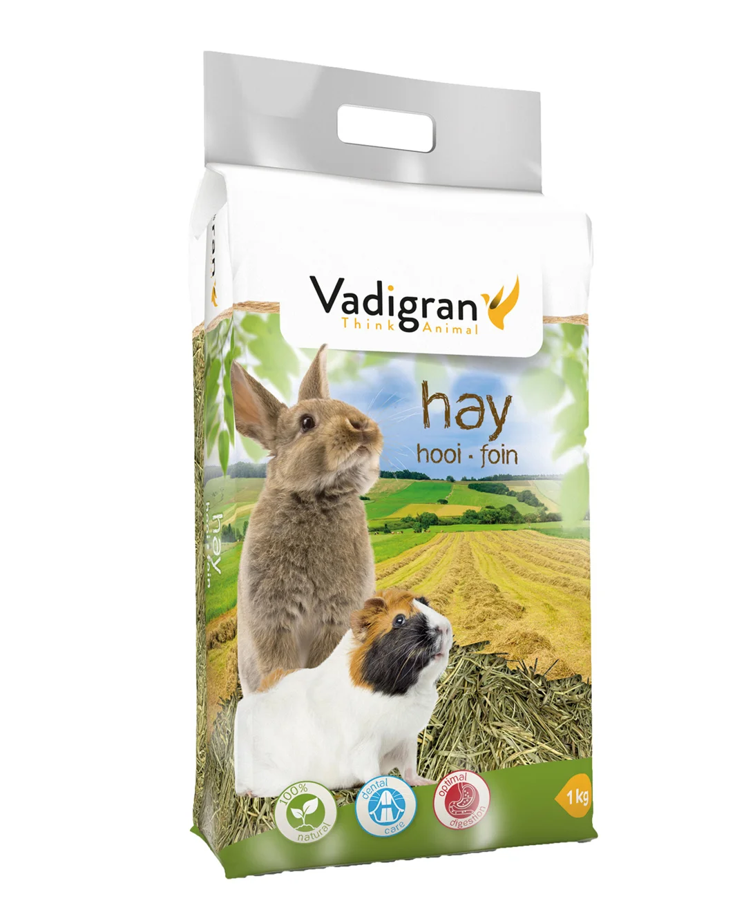 Foin Vadigran pour rongeurs 30l 1 kg