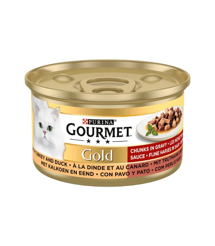 Gourmet Gold A la Dinde Et Canard 85G