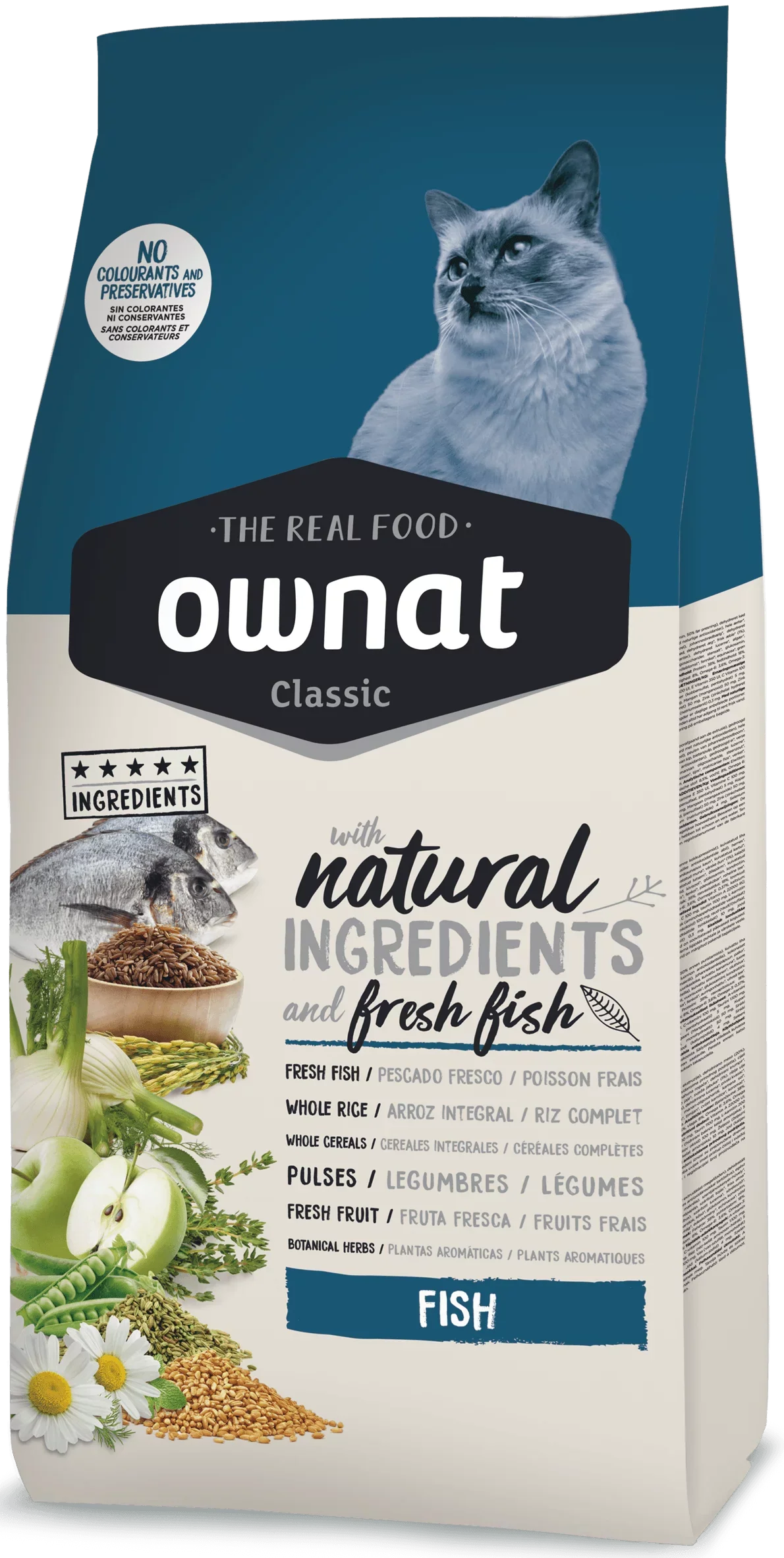 Ownat Classic Fish ( 400g-1.5Kg-4Kg ) (400 gr)