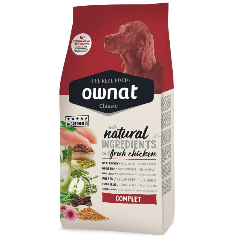 Ownat Classic Complet chien 12kg - 20Kg (12Kg)