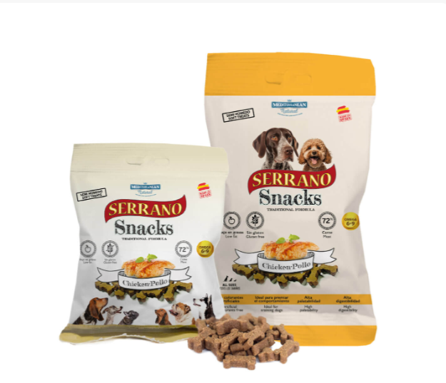 Serrano Snacks Friandises Chiens 100G (Poulet)