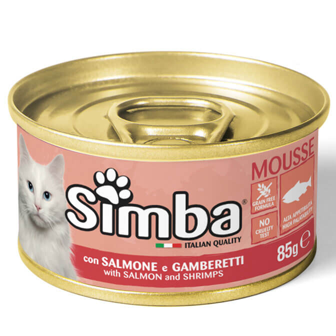 Simba Cat Mousse 85G (Saumon)