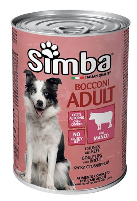 Simba Dog Chunks 415G (Bœuf)