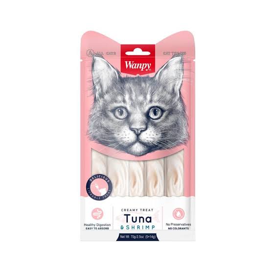 Wanpy Creamy Treat Tuna*5