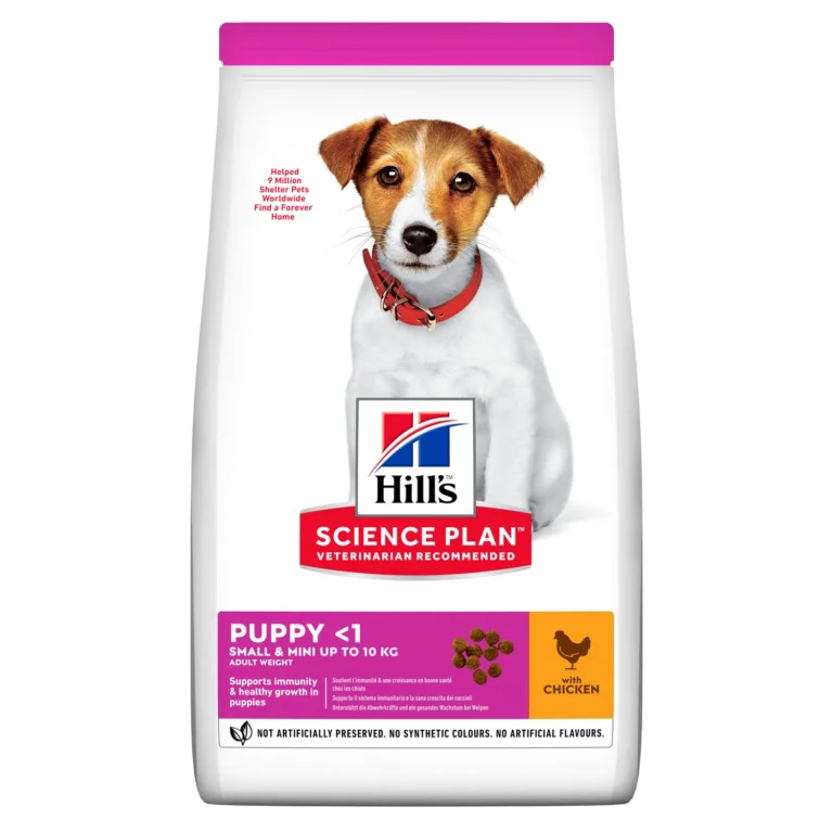 Hill’s Science Plan Aliment Pour Chiot Small Mini Au Poulet (1.5kg | 3kg | 6kg)