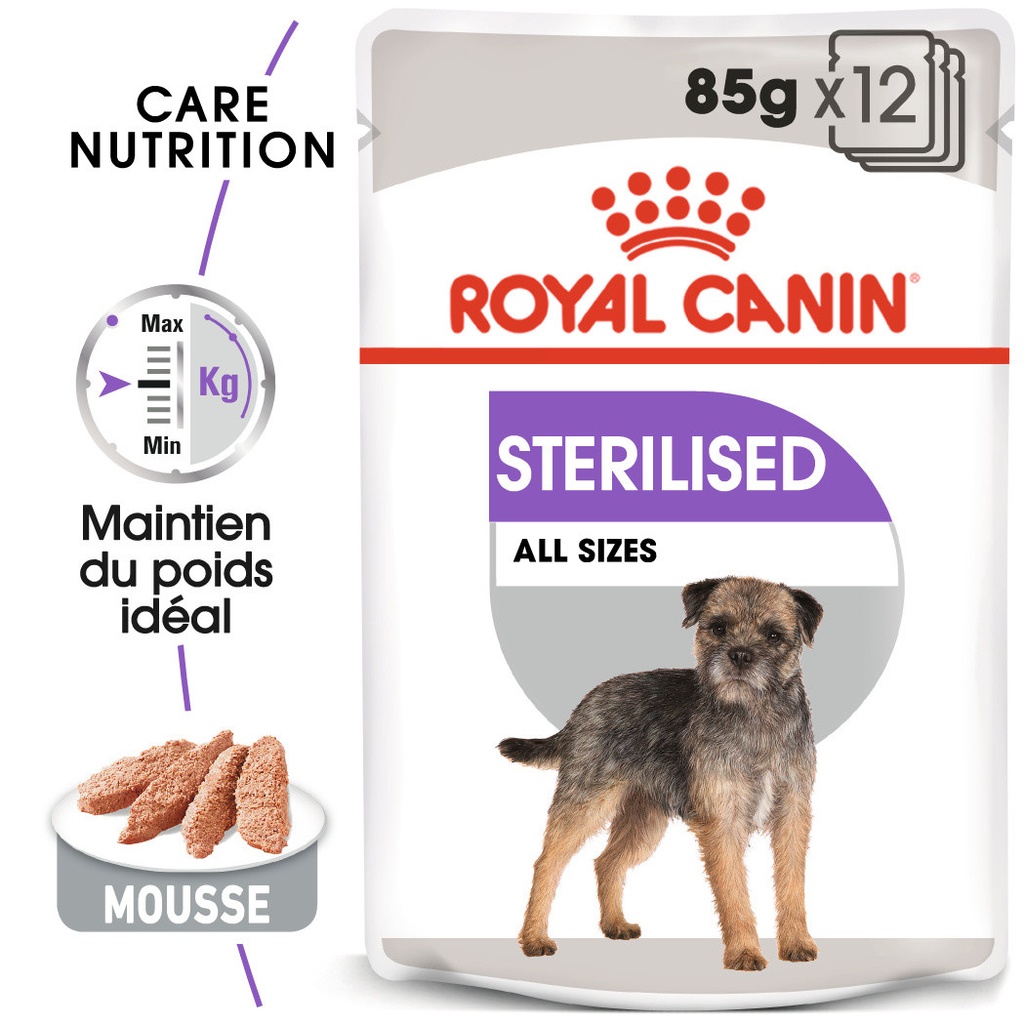 Royal Canin Sterilised pâtée pour chien