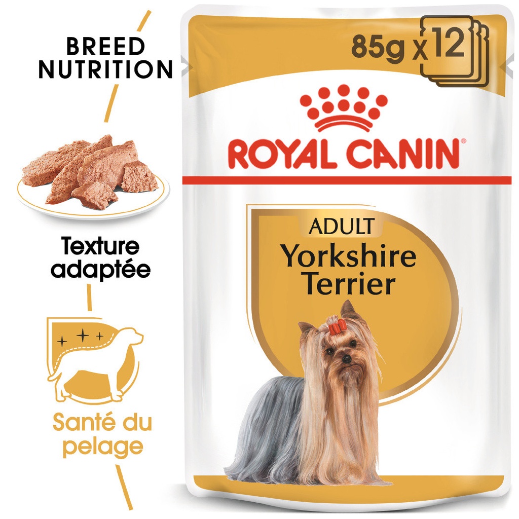 Royal Canin Adult Yorkshire Terrier pâtée pour chien 85gr